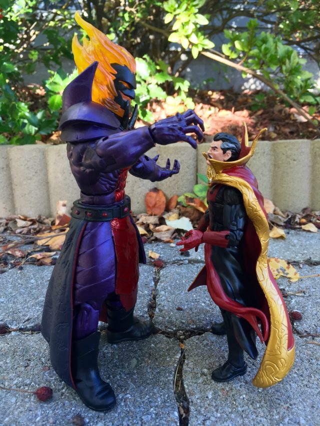 Size Comparison Doctor Strange and Dormammu Marvel Legends Figures