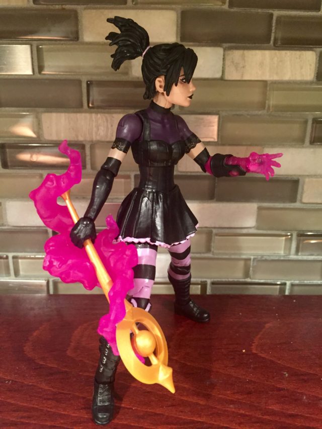 Side View of Marvel Legends Nico 6" Figure