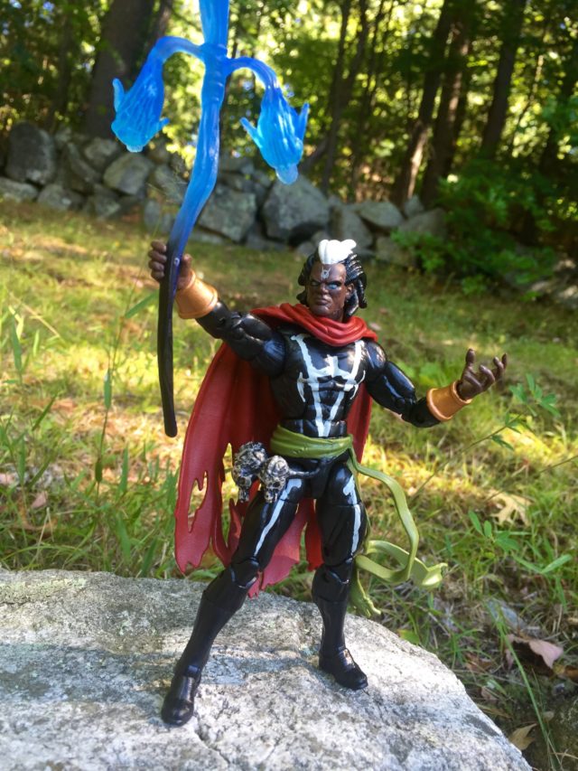 Brother Voodoo Action Figure Holding Staff of Legba