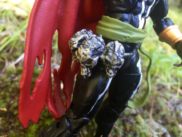 Hasbro Brother Voodoo Figure Skulls on Sash