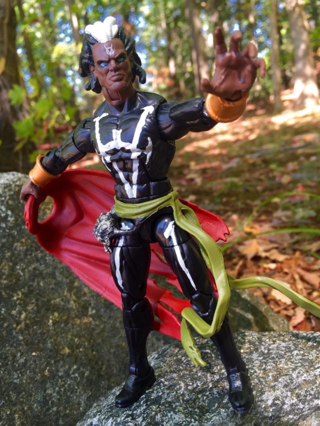 Brother Voodoo Marvel Legends Figure Tossing Cape Aside