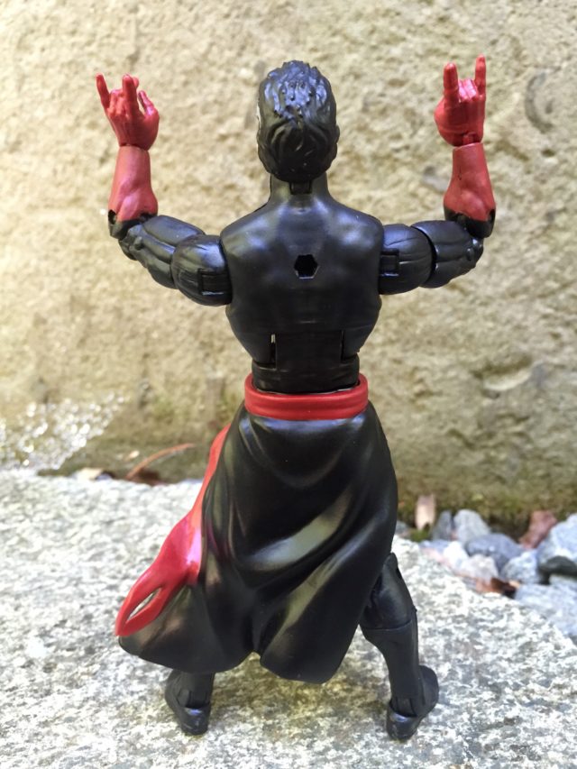 Back of Hasbro Modern Doctor Strange Marvel Legends Figure