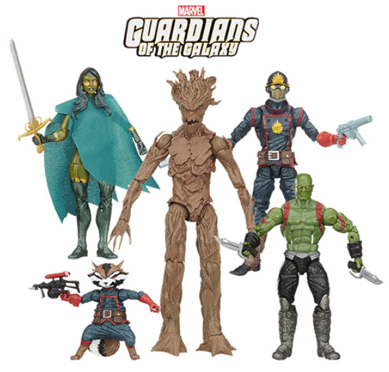 guardians of the galaxy action figures set