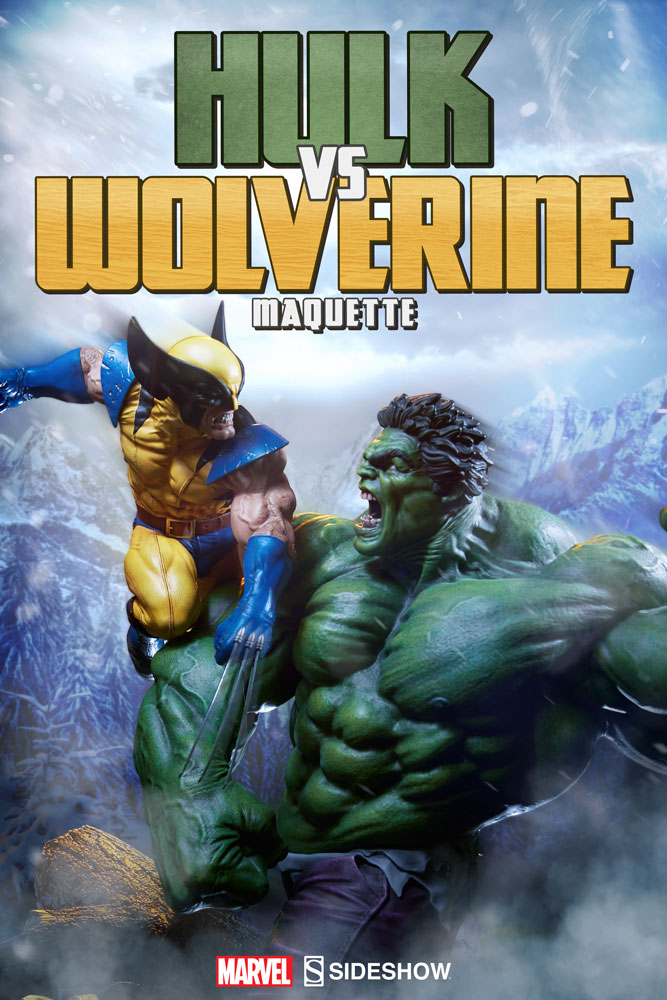 omhyggelig Matematisk grundigt Sideshow Exclusive Hulk vs. Wolverine Maquette Up for Order! - Marvel Toy  News