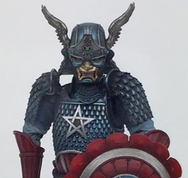 captain america samurai