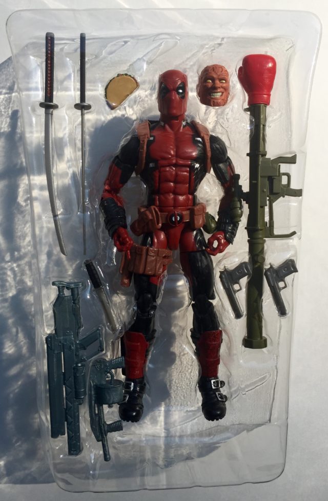 Marvel Legends X-Men Deadpool Figure Accessories