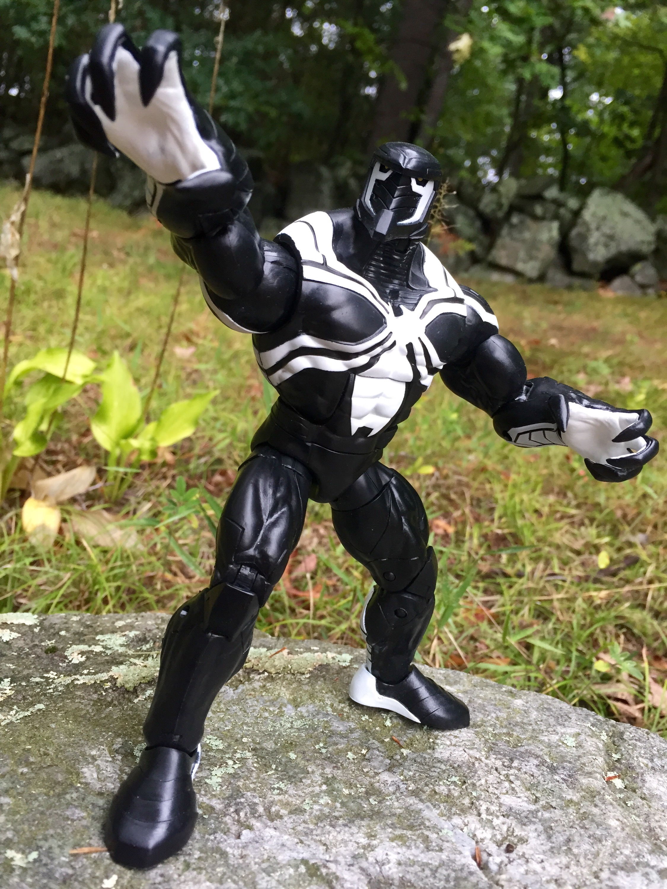 Marvel Legends Space Venom BuildAFigure Review (Spider