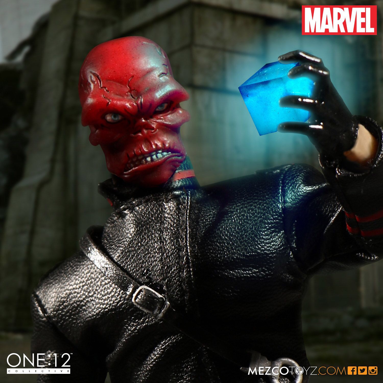 Mezco one 12 red hot sale skull