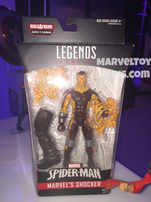 Marvel Legends Shocker Packaged NYCC 2016