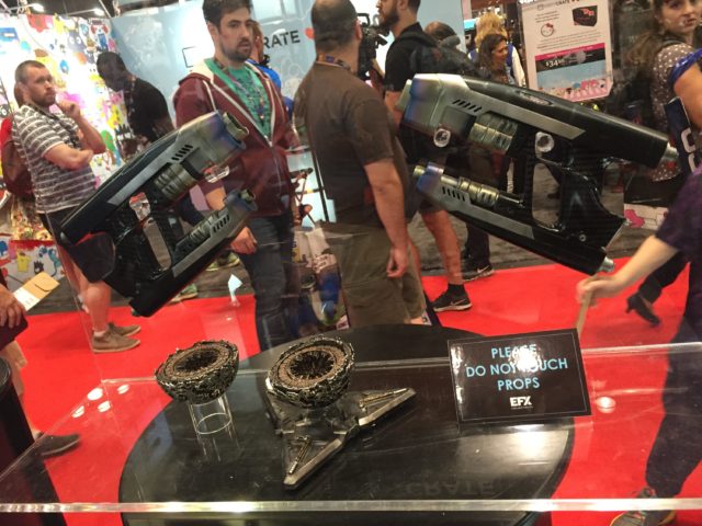 Star-Lord Blasters Prop Replicas The Orb NYCC 2016