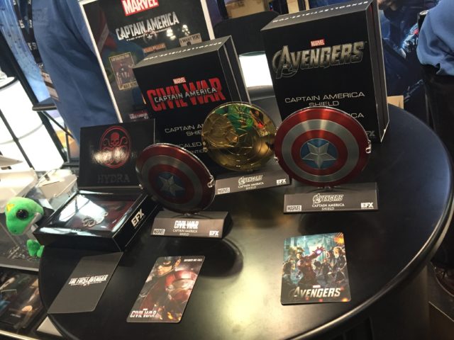 NYCC 2016 eFX 1:6 Captain America Shield Replicas