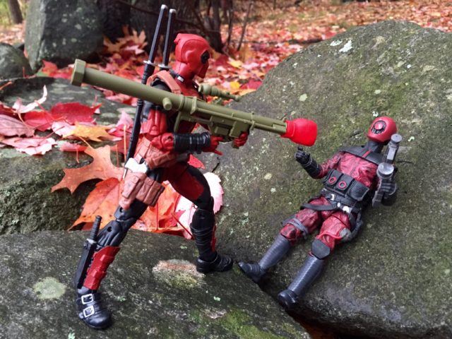 Deadpool Legends Boxing Glove Bazooka Gun