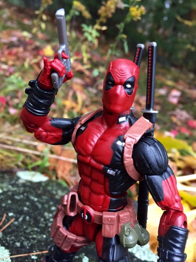 Hasbro Marvel Legends 6 Inch Deadpool Figure Head Close-Up