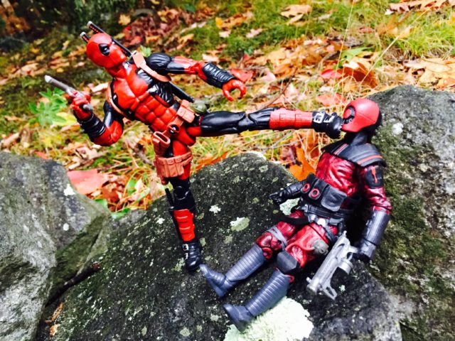 Marvel Legends Deadpool Leg Articulation Kicking Guavian Enforcer