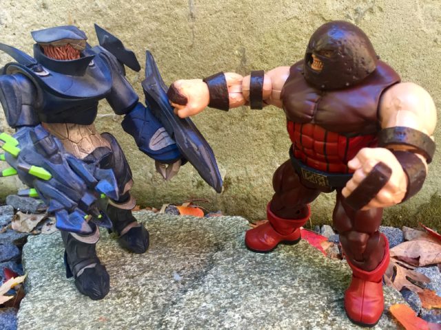 Juggernaut vs Covenant Hunter Marvel Legends Figure