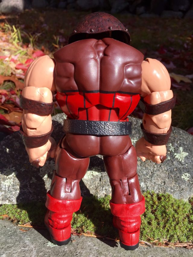 Back of Juggernaut Marvel Legends 9 Inch Figure