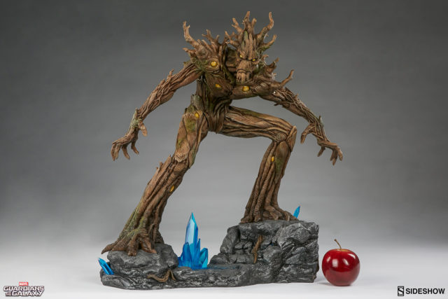 sideshow-collectibles-groot-pf-statue-size-comparison-scale-photo-with-apple