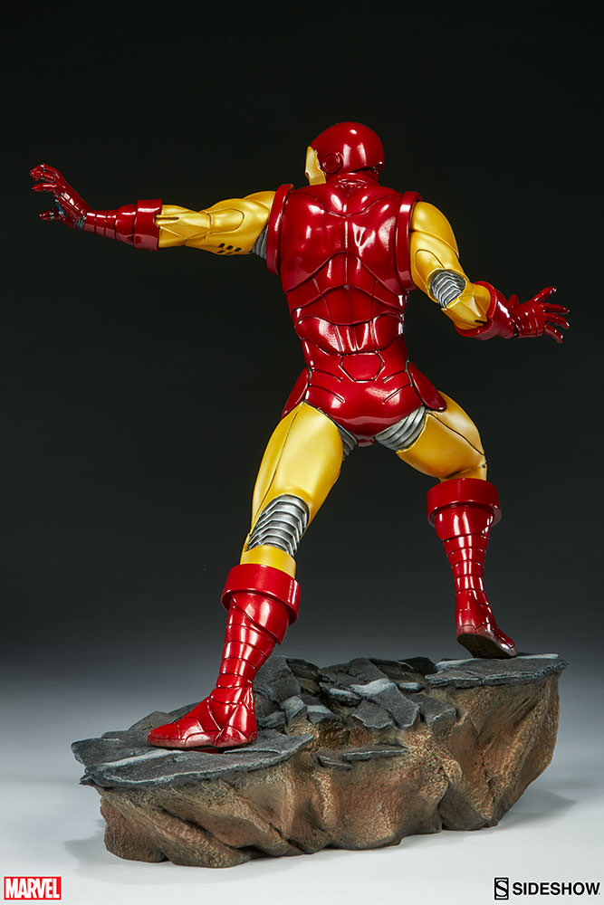 classic iron man figure