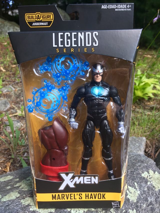X-Men Marvel Legends Havok Figure Packaged in Box
