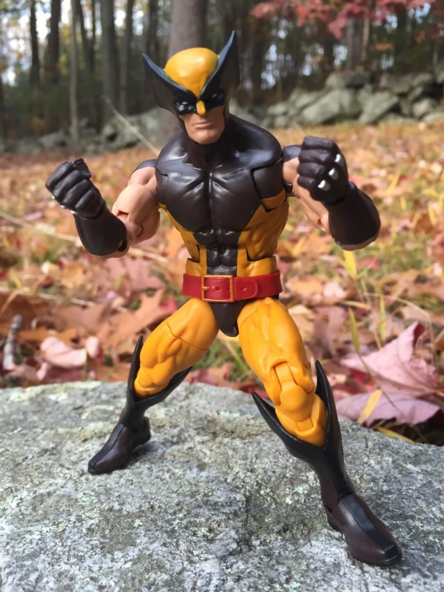 X-men Legends 2016 Wolverine Figure Claws Retracted Punching Pose