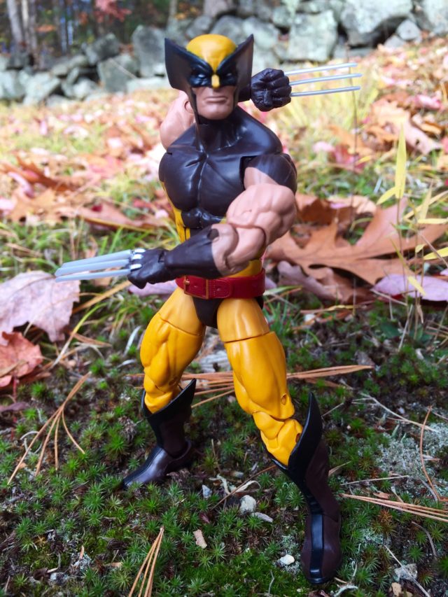 Hasbro Wolverine Legends Figure with Arm Articulation Behind Back