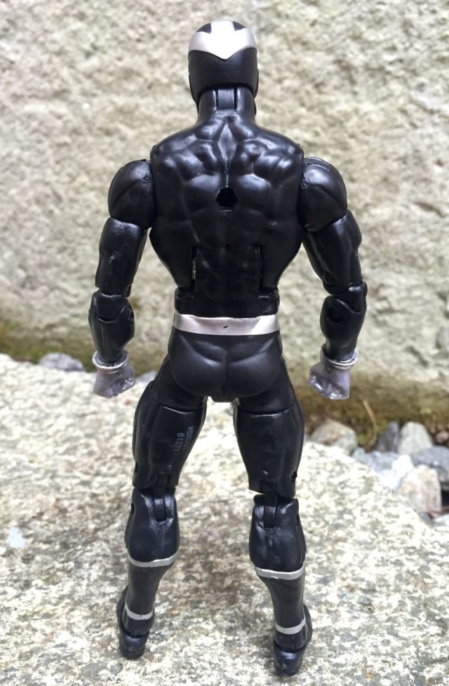 Back of Marvel Legends 2016 Havok Figure Hasbro