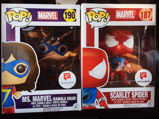 Funko Kamala Khan Scarlet Spider POP Vinyls Exclusives