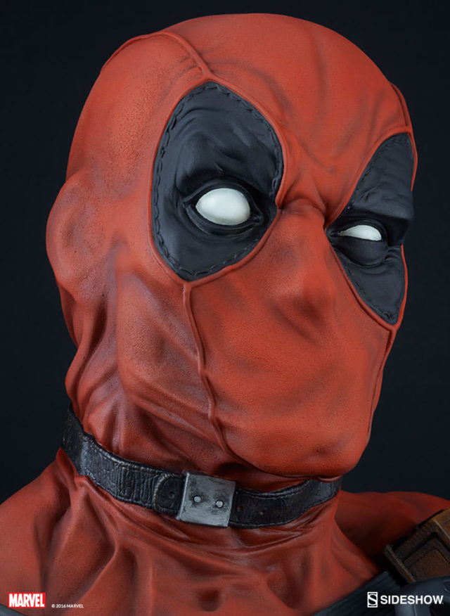 close-up-of-deadpool-life-size-bust