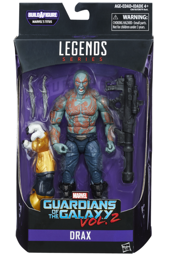 Marvel Legends Star Lord Titus Build A Figure