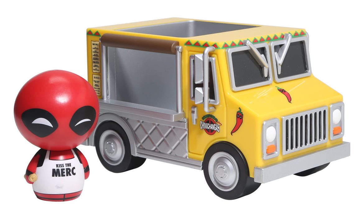  Funko Pop Rides: Deadpool's Chimichanga Truck Action Figure :  Toys & Games