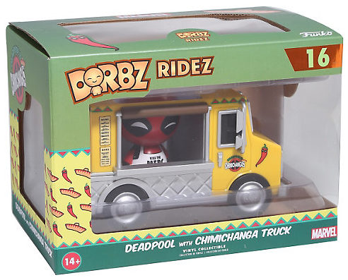 Dorbz Rides Deadpool Chimichanga Truck Vinyl Figure