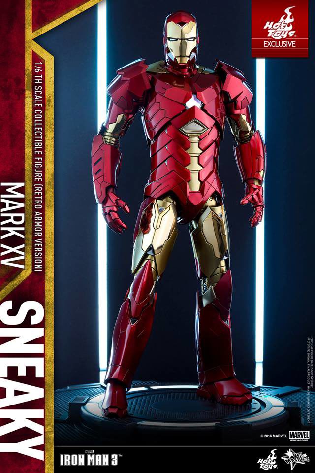 hot toys spider man homecoming iron man