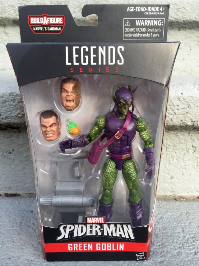Hasbro Marvel Legends Green Goblin Figure Packaged