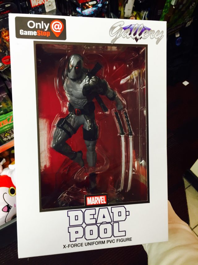 Gamestop Exclusive X-Force Deadpool Statue