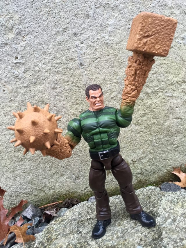 Sandman Hasbro Marvel Legends 6" Build-A-Figure Weapons