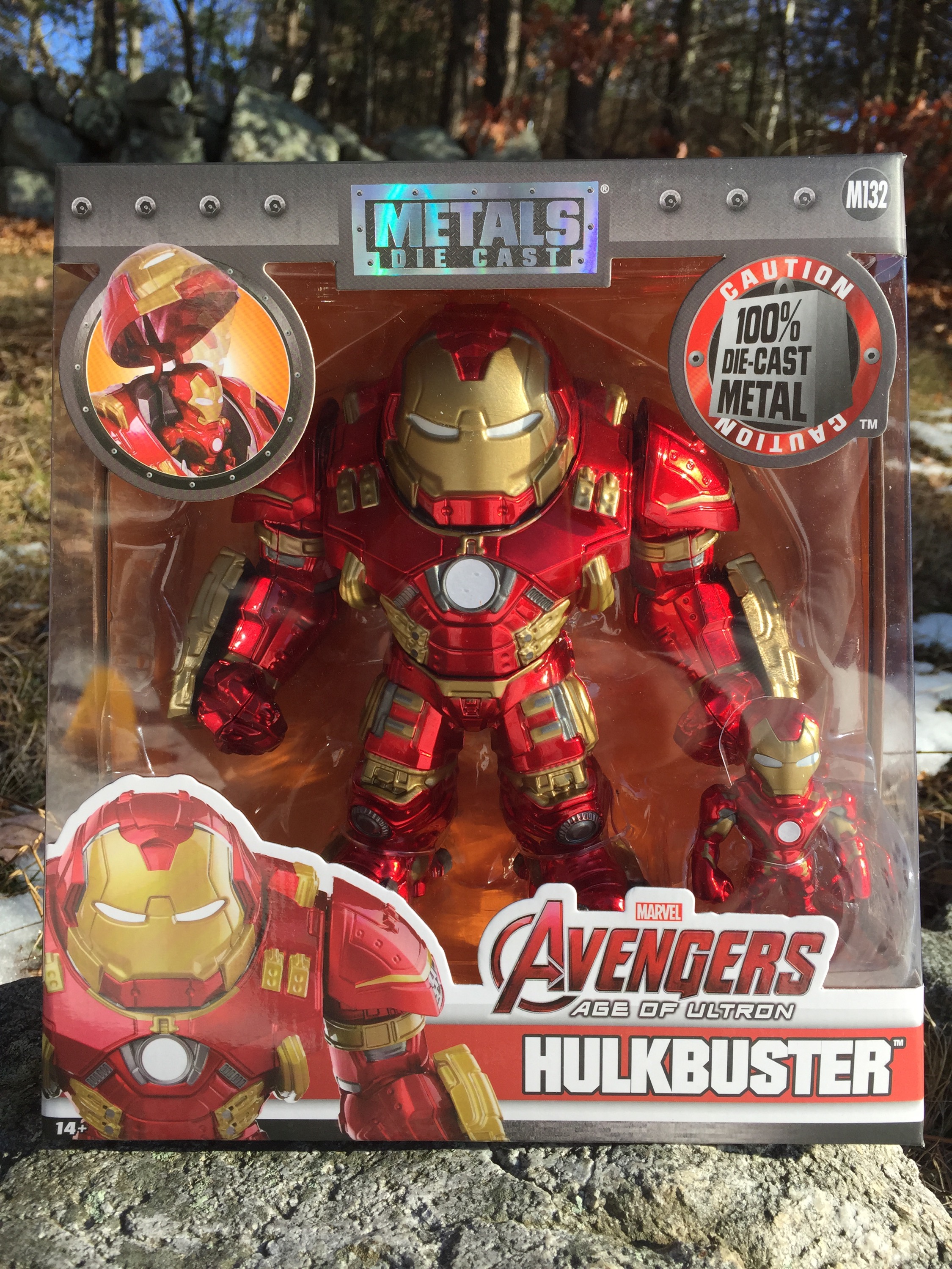 hulkbuster metal figure
