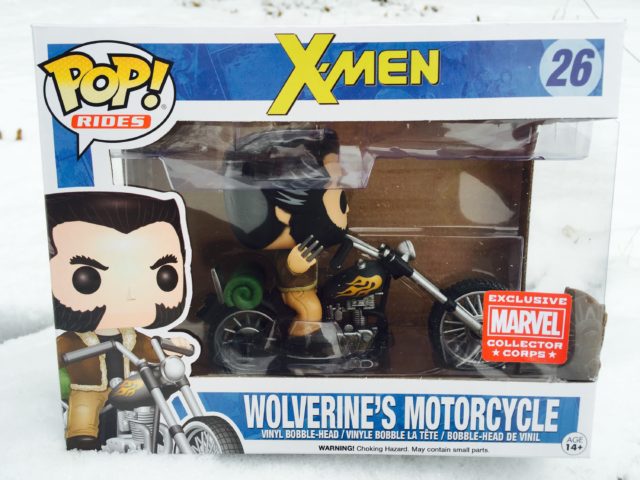 Funko POP Rides Wolverine's Motorcycle Vinyl Box