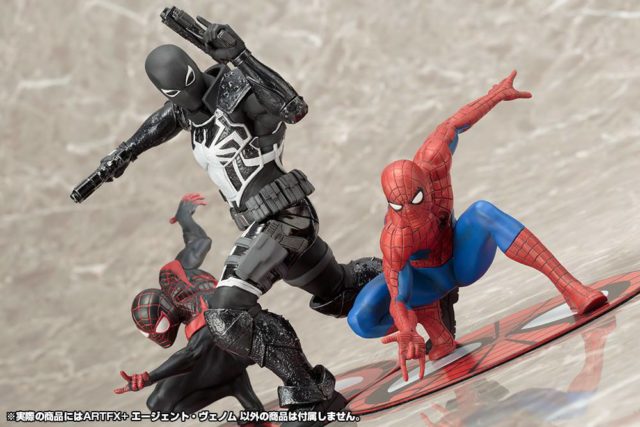 kotobukiya-spider-man-artfx-series-agent-venom-comparison-photo