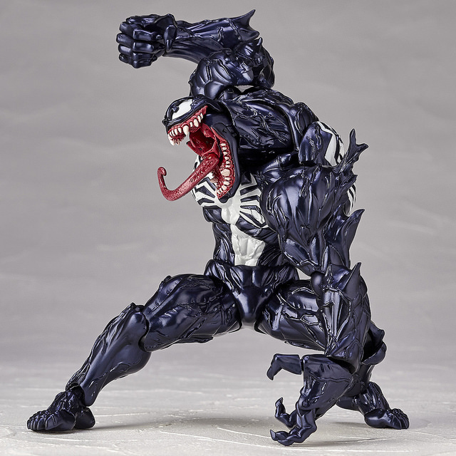 Revoltech Venom Deadpool Spider Gwen Wolverine Kaiyodo Action Figure 7" Toy New 
