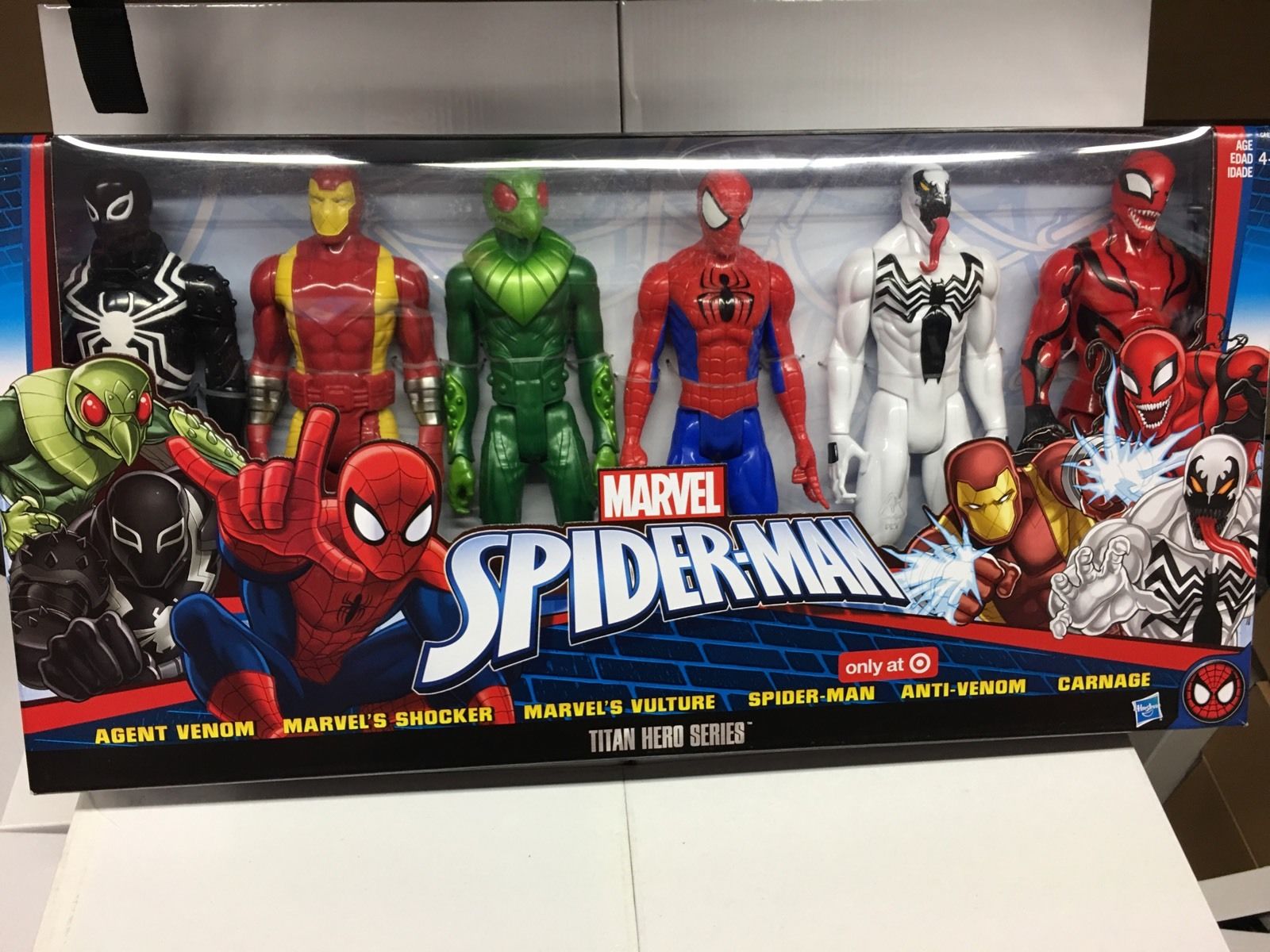 12" Hasbro Marvel Venom Titan Hero Series Action Figure PVC Collectible Gift 