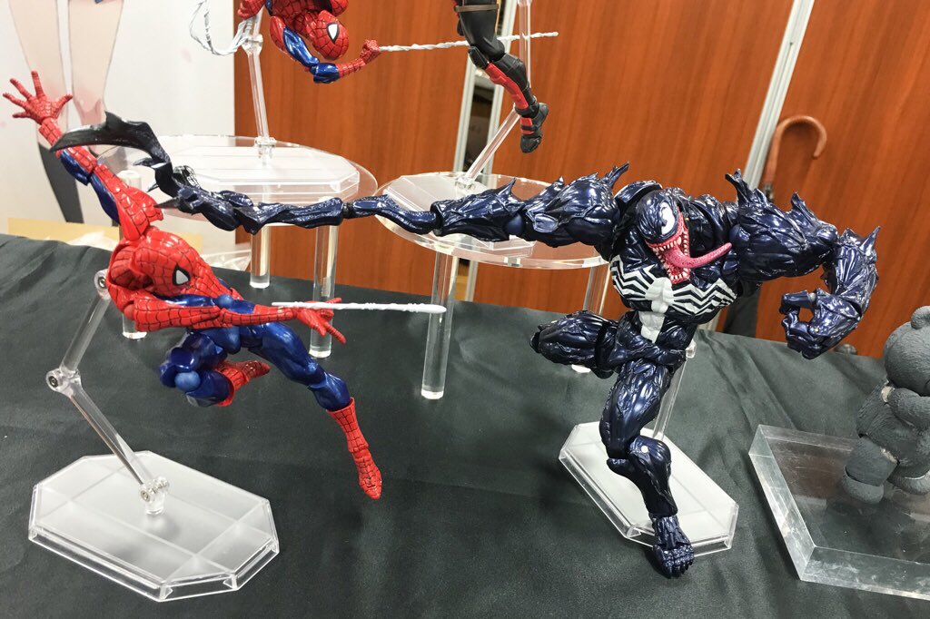 Marvel Spider-Man No.002 Action Figure Yamaguchi Katsuhisa Revoltech Kaiyodo Toy 
