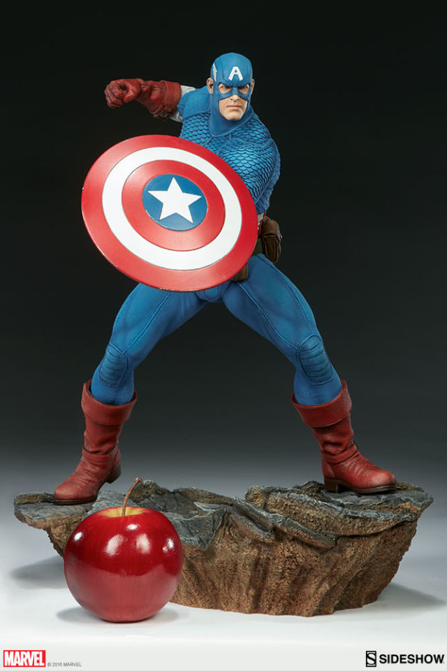 size-scale-photo-avengers-assemble-captain-america-sideshow-collectibles-statue