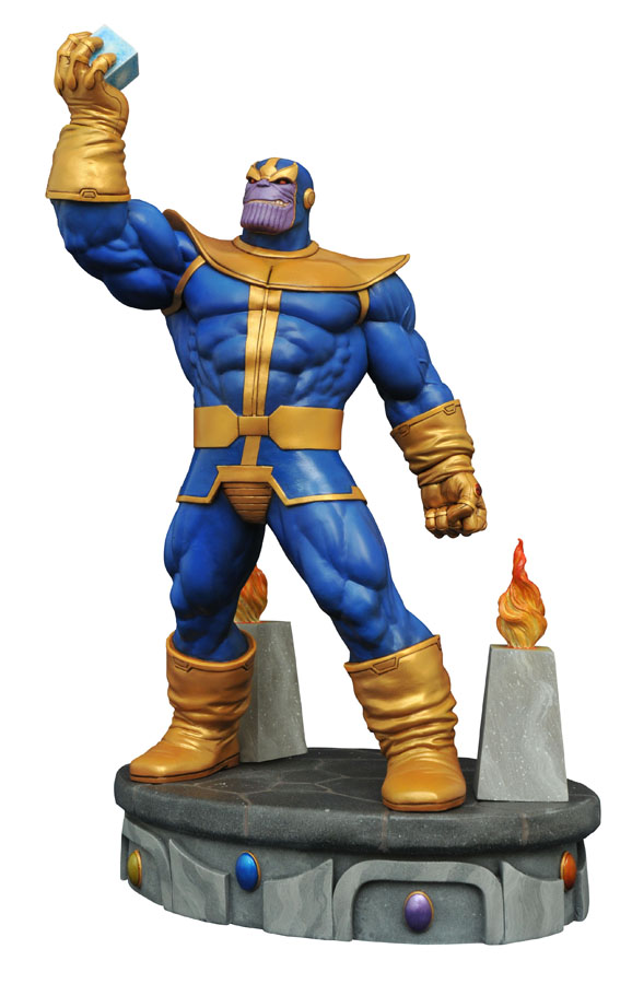 Marvel Diamond Select Thanos with Infinity Gauntlet Action Figure 