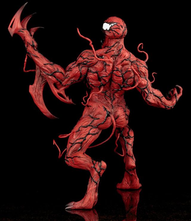 Back of Koto Carnage Statue ARTFX+ Spider-Man Series