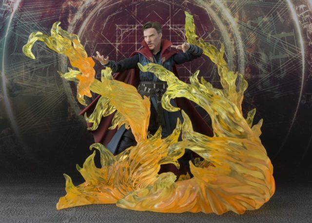 Doctor Strange Figuarts Figure with Burning Flame Set US Exclusive