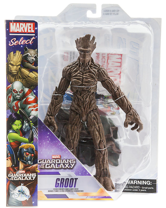 Exclusive Marvel Select Groot Figure in Box Packaged