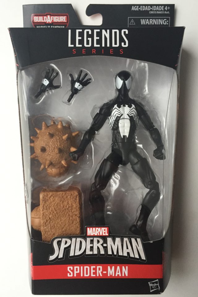 Spider-Man Marvel Legends Symbiote Spider-Man Packaged