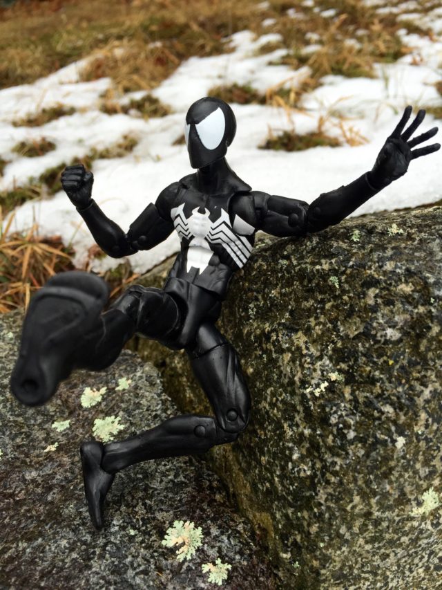 Marvel Legends Spider-Man Black Costume Figure Review