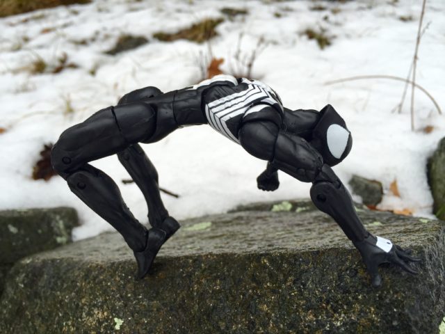 Marvel Legends 6" Black Costume Spider-Man Articulation