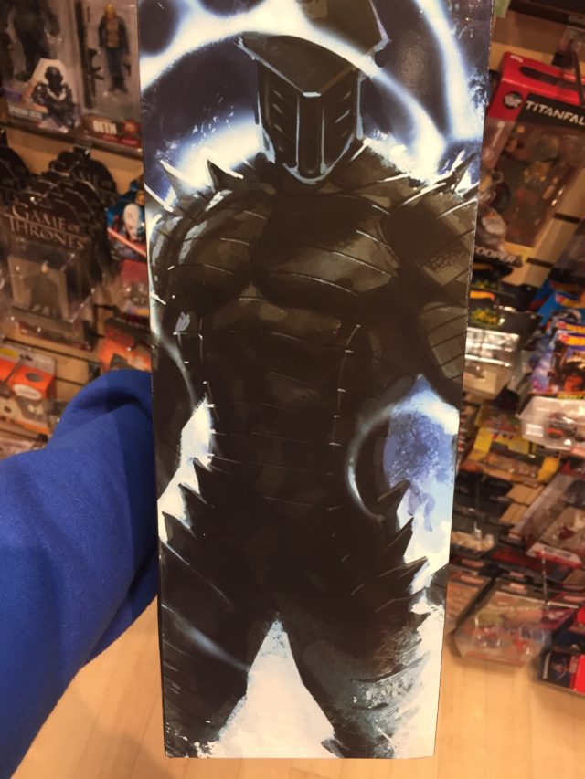 Side of Box Marvel Select The Destroyer Figure